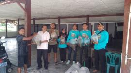 BANTUAN BIBIT IKAN DARI DINAS KELAUTAN DAN PERIKANAN KAB. GUNUNGKIDUL